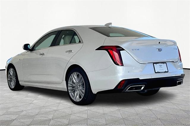 new 2025 Cadillac CT4 car, priced at $43,765