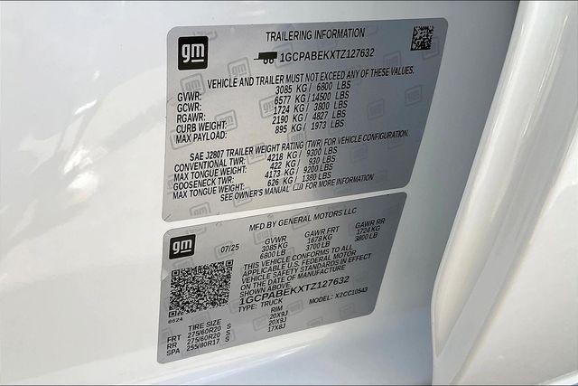 new 2026 Chevrolet Silverado 1500 car, priced at $38,730