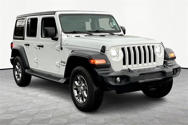 used 2020 Jeep Wrangler Unlimited car, priced at $26,510