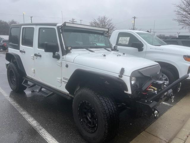 used 2017 Jeep Wrangler Unlimited car, priced at $19,927