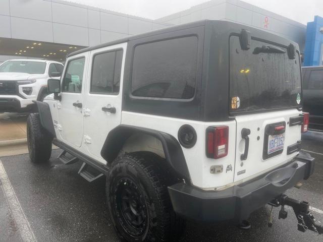 used 2017 Jeep Wrangler Unlimited car, priced at $19,927