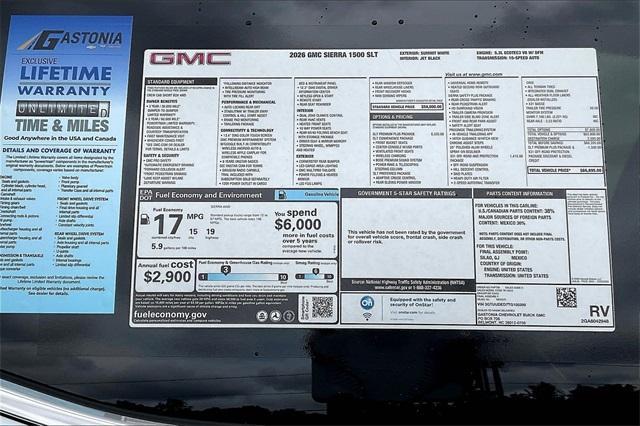 new 2026 GMC Sierra 1500 car, priced at $65,895