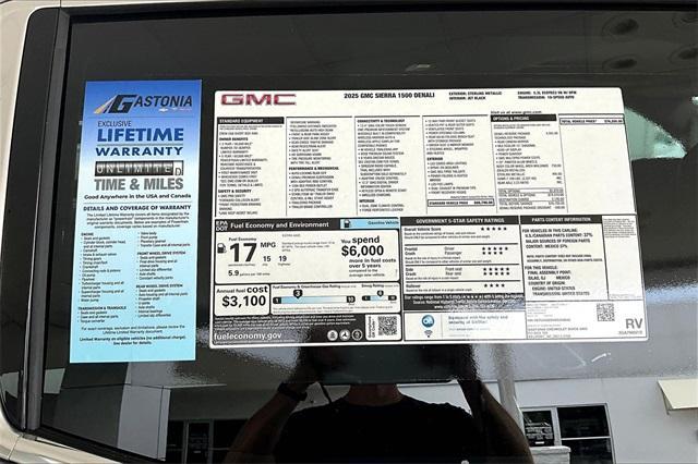new 2025 GMC Sierra 1500 car, priced at $70,455