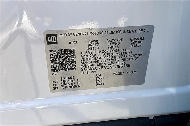 used 2022 Chevrolet Equinox car, priced at $21,721
