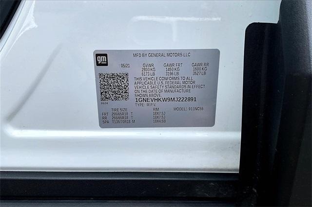 used 2021 Chevrolet Traverse car, priced at $25,099