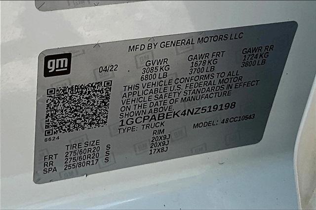 used 2022 Chevrolet Silverado 1500 car, priced at $33,464