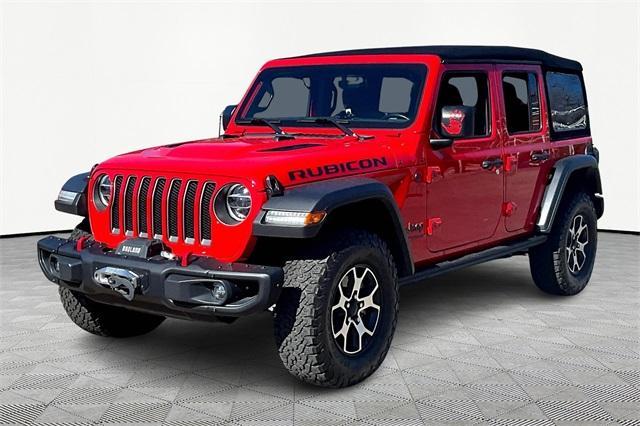 used 2021 Jeep Wrangler Unlimited car, priced at $37,926