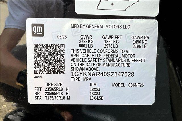 new 2025 Cadillac XT5 car, priced at $40,915