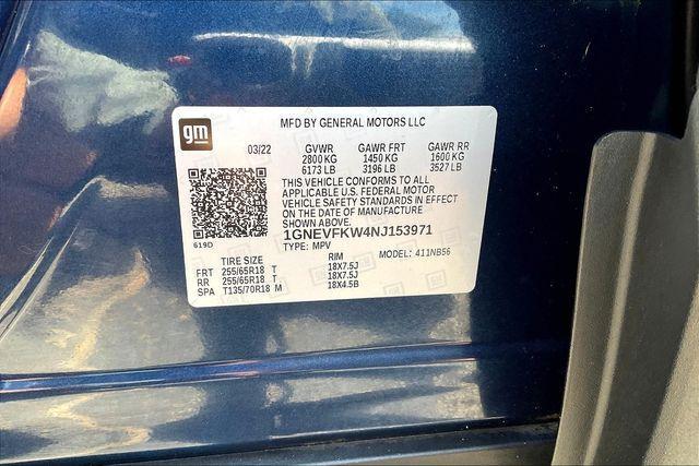 used 2022 Chevrolet Traverse car, priced at $27,729