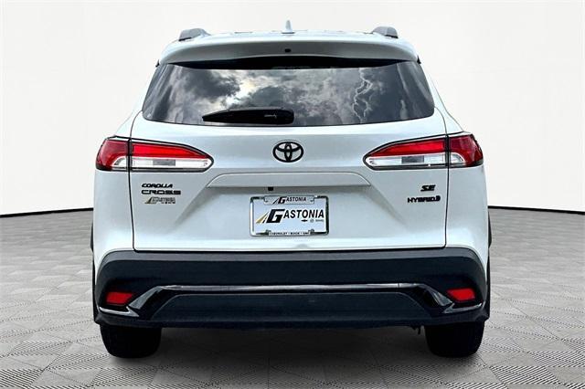 used 2024 Toyota Corolla Cross Hybrid car, priced at $30,000