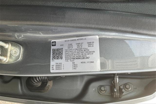 used 2022 Chevrolet Colorado car, priced at $29,000