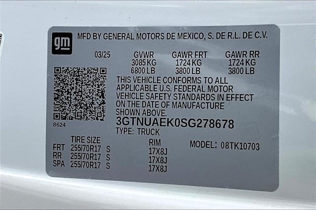 new 2025 GMC Sierra 1500 car, priced at $39,050