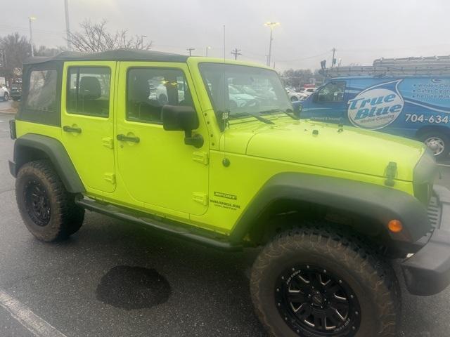 used 2016 Jeep Wrangler Unlimited car, priced at $22,645