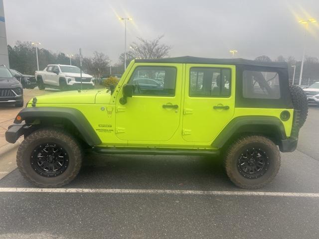 used 2016 Jeep Wrangler Unlimited car, priced at $22,645