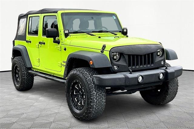 used 2016 Jeep Wrangler Unlimited car, priced at $20,798