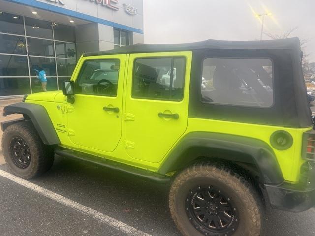 used 2016 Jeep Wrangler Unlimited car, priced at $22,645