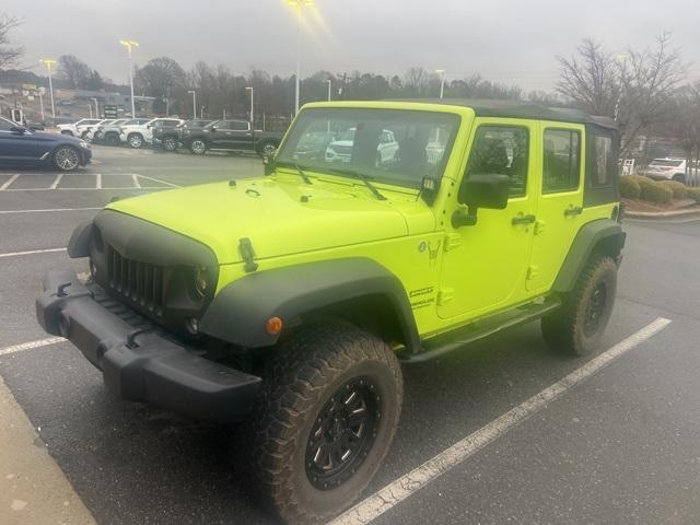 used 2016 Jeep Wrangler Unlimited car, priced at $22,645