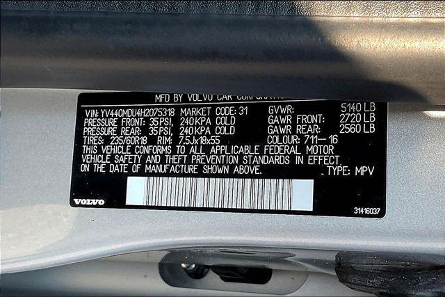 used 2017 Volvo XC60 car, priced at $12,885
