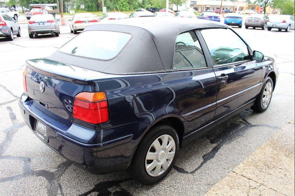 used 2001 Volkswagen Cabrio car, priced at $4,995