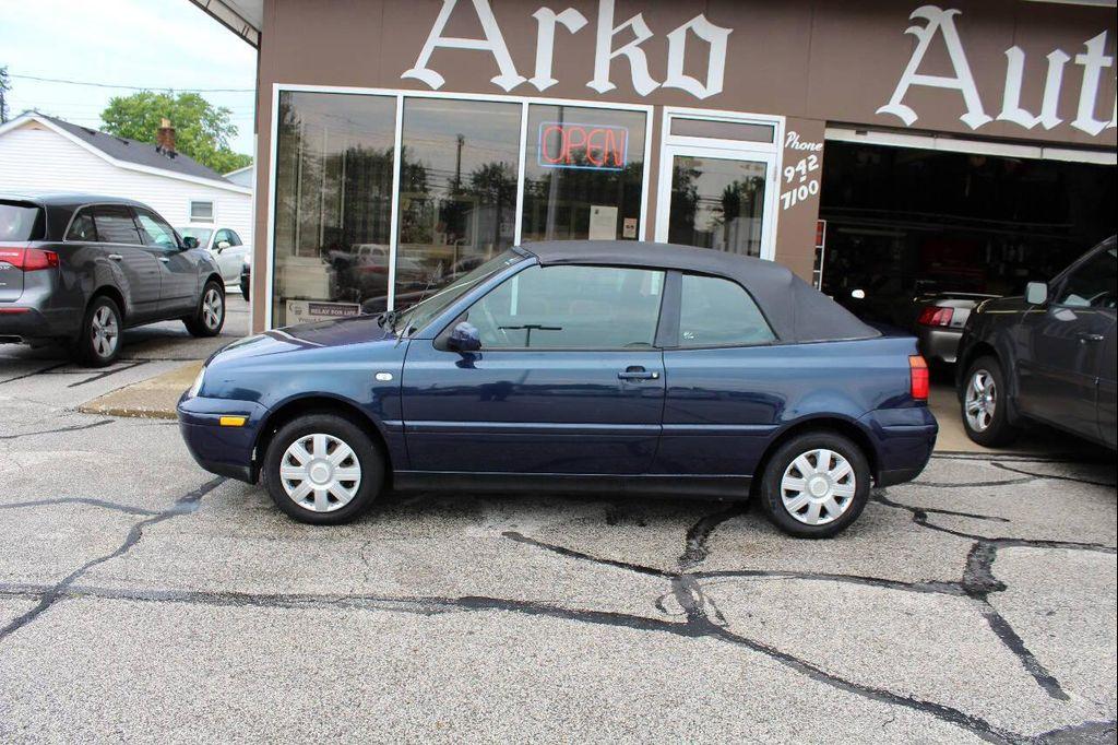 used 2001 Volkswagen Cabrio car, priced at $4,995