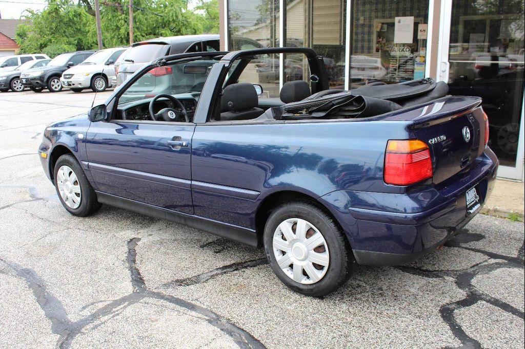 used 2001 Volkswagen Cabrio car, priced at $4,995