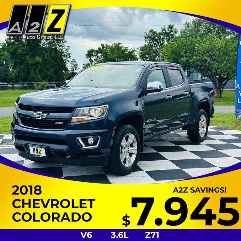 used 2018 Chevrolet Colorado car, priced at $21,999