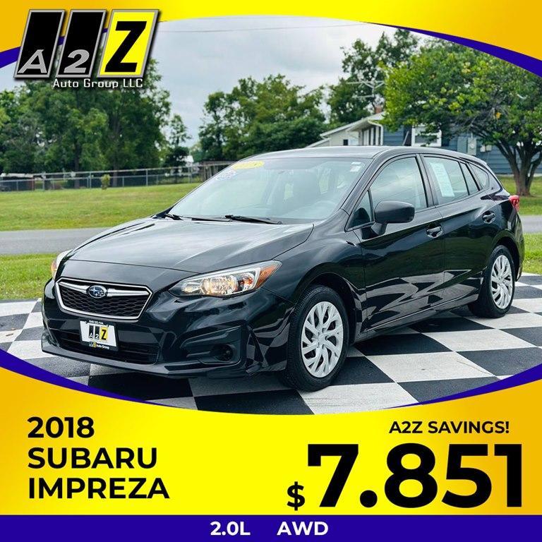 used 2018 Subaru Impreza car, priced at $11,320