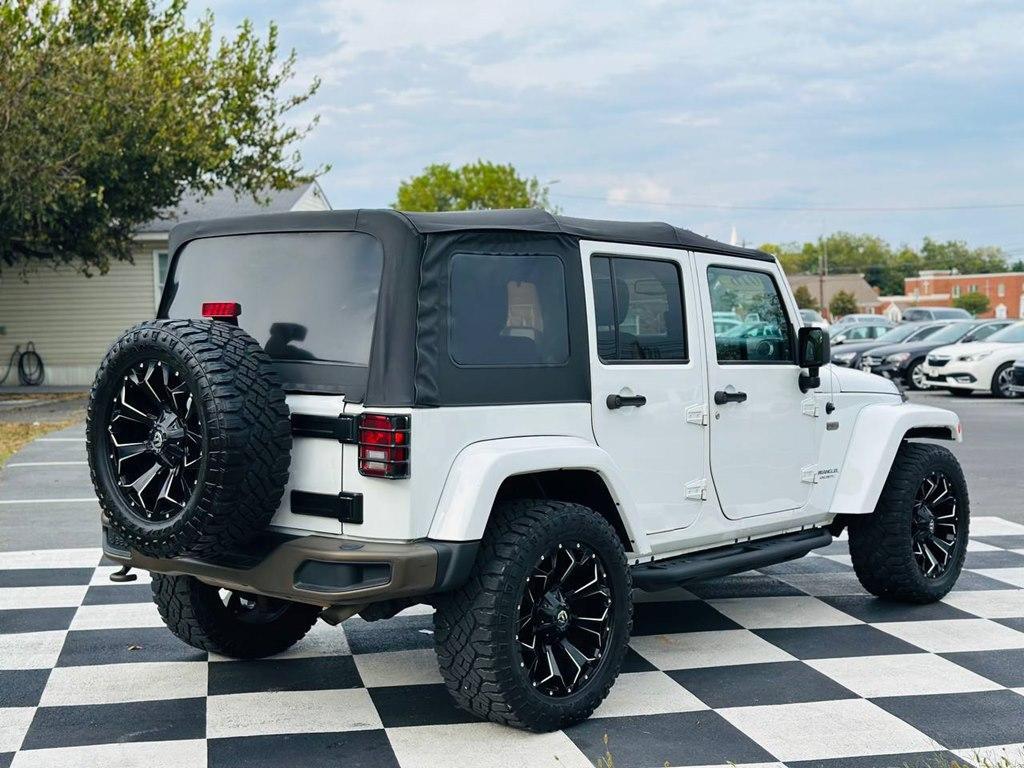 used 2016 Jeep Wrangler Unlimited car, priced at $22,704