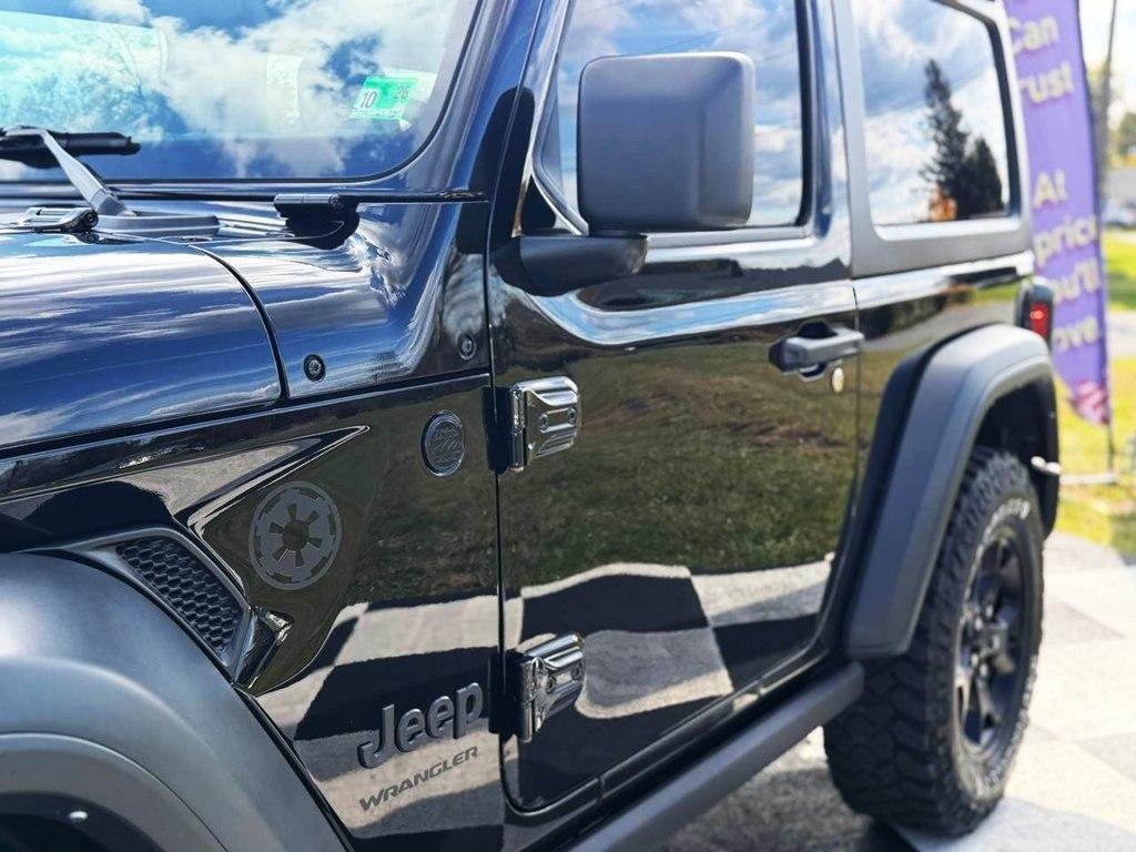 used 2022 Jeep Wrangler car, priced at $27,499