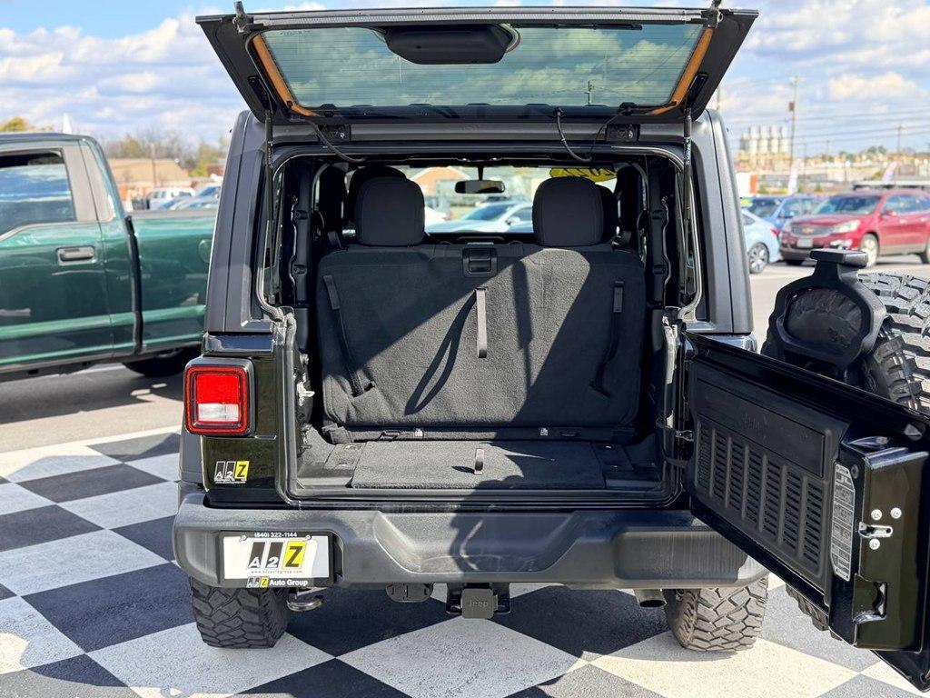 used 2022 Jeep Wrangler car, priced at $27,499