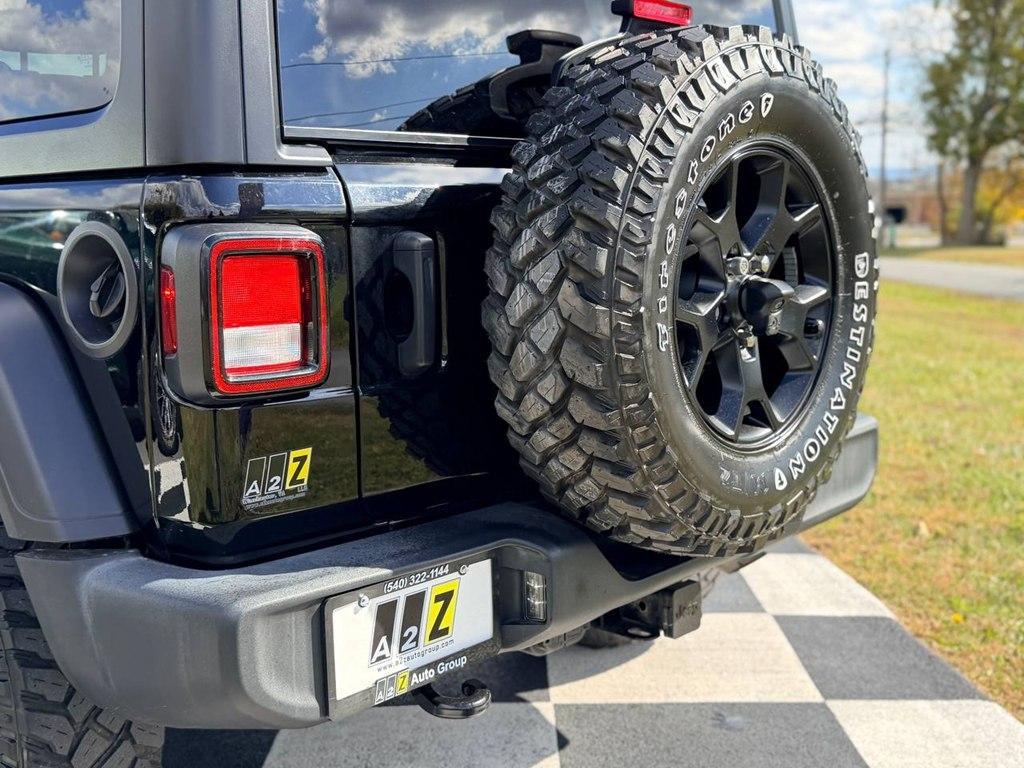 used 2022 Jeep Wrangler car, priced at $27,499