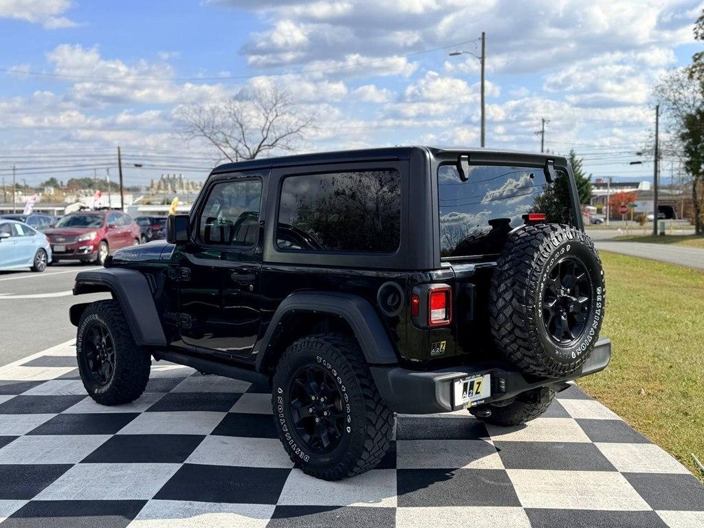 used 2022 Jeep Wrangler car, priced at $27,499