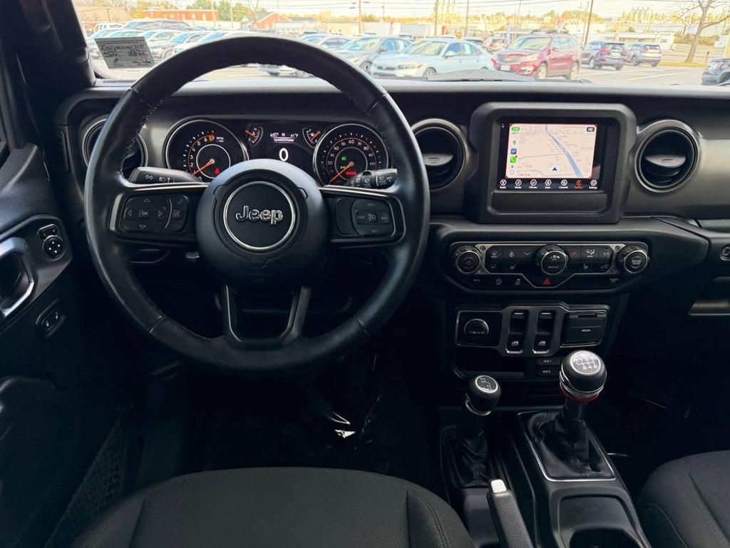 used 2022 Jeep Wrangler car, priced at $27,499