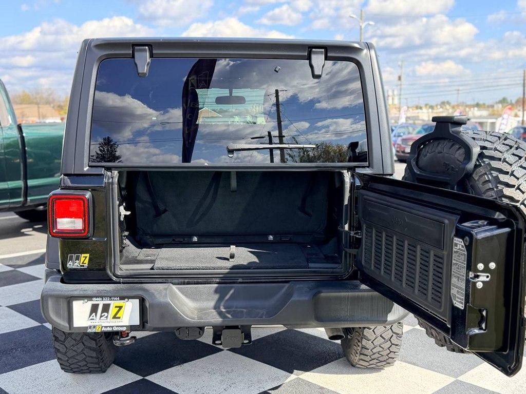 used 2022 Jeep Wrangler car, priced at $27,499