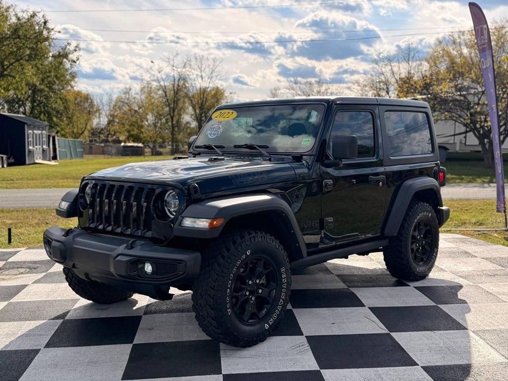 used 2022 Jeep Wrangler car, priced at $27,499