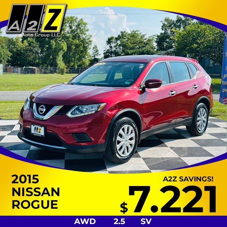 used 2015 Nissan Rogue car, priced at $9,523