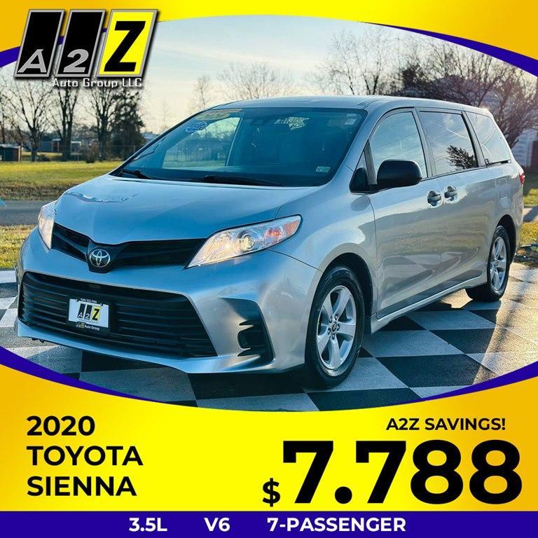 used 2020 Toyota Sienna car, priced at $29,498