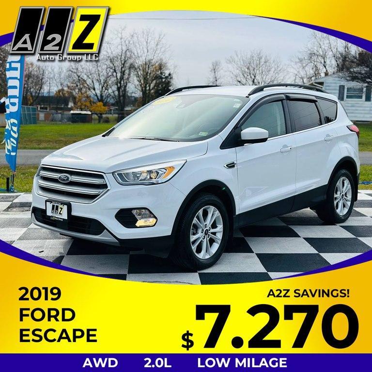 used 2019 Ford Escape car, priced at $18,885