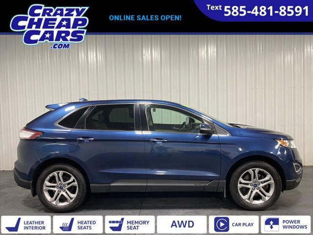 used 2017 Ford Edge car, priced at $15,988