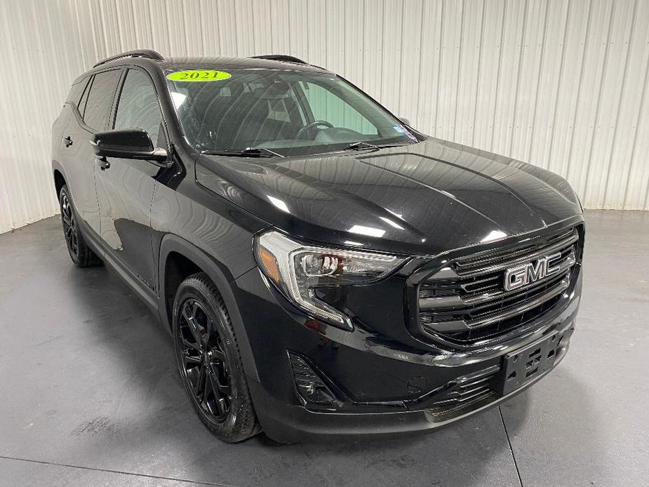 used 2021 GMC Terrain car, priced at $26,982