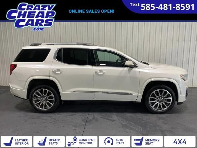 used 2022 GMC Acadia car, priced at $30,996