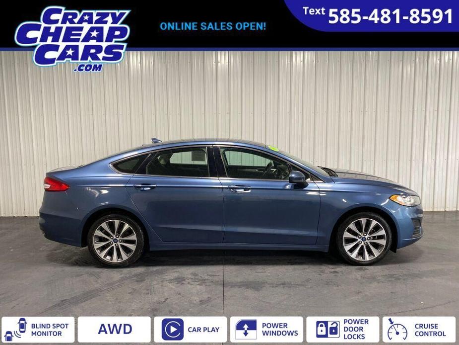 used 2019 Ford Fusion car, priced at $13,496