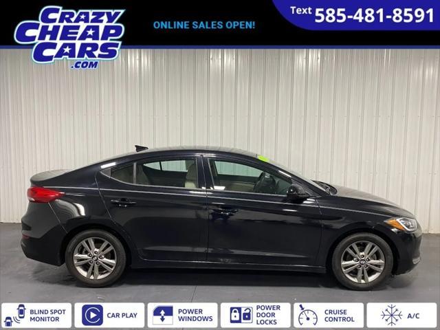 used 2018 Hyundai Elantra car, priced at $13,896