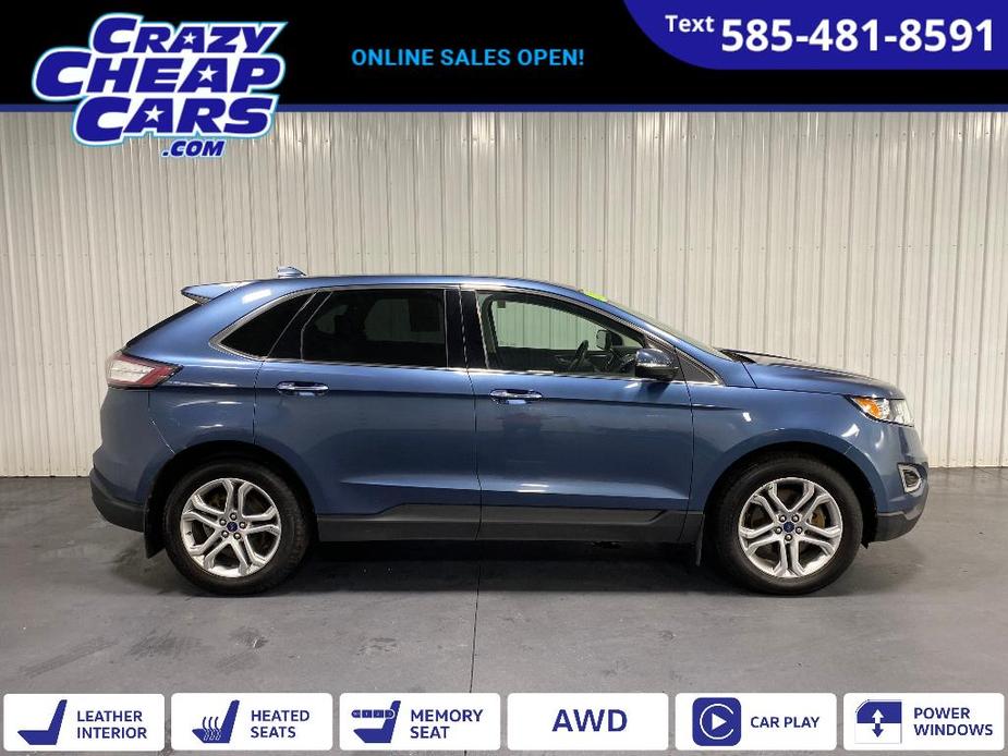 used 2018 Ford Edge car, priced at $17,447