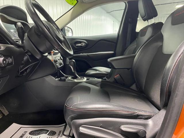 used 2015 Jeep Cherokee car, priced at $15,492