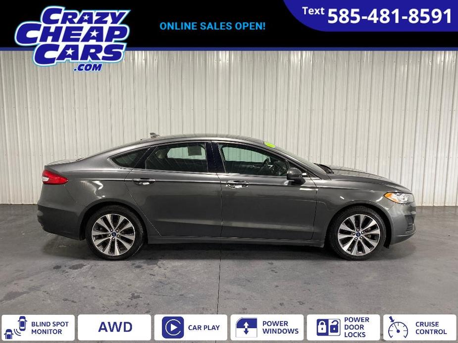 used 2019 Ford Fusion car, priced at $15,489