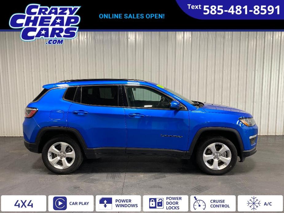 used 2021 Jeep Compass car, priced at $19,848