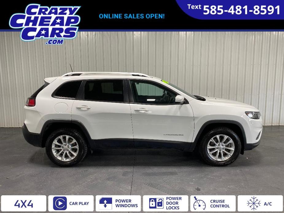 used 2020 Jeep Cherokee car, priced at $18,882