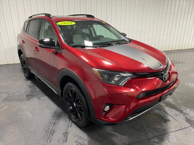 used 2018 Toyota RAV4 car, priced at $20,658