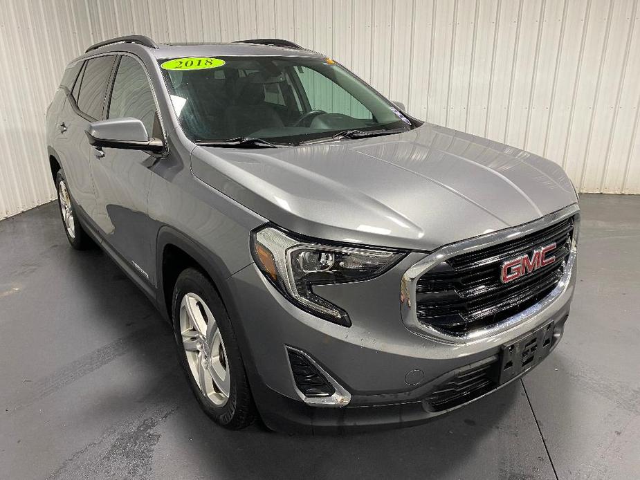 used 2018 GMC Terrain car, priced at $17,449